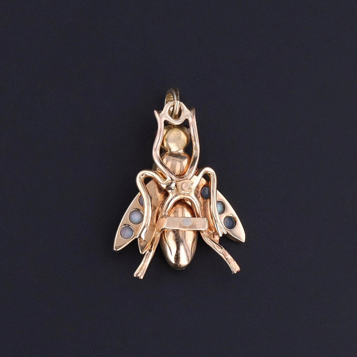 Vintage Bee Conversion Pendant of 15ct Gold - Trademark Antiques