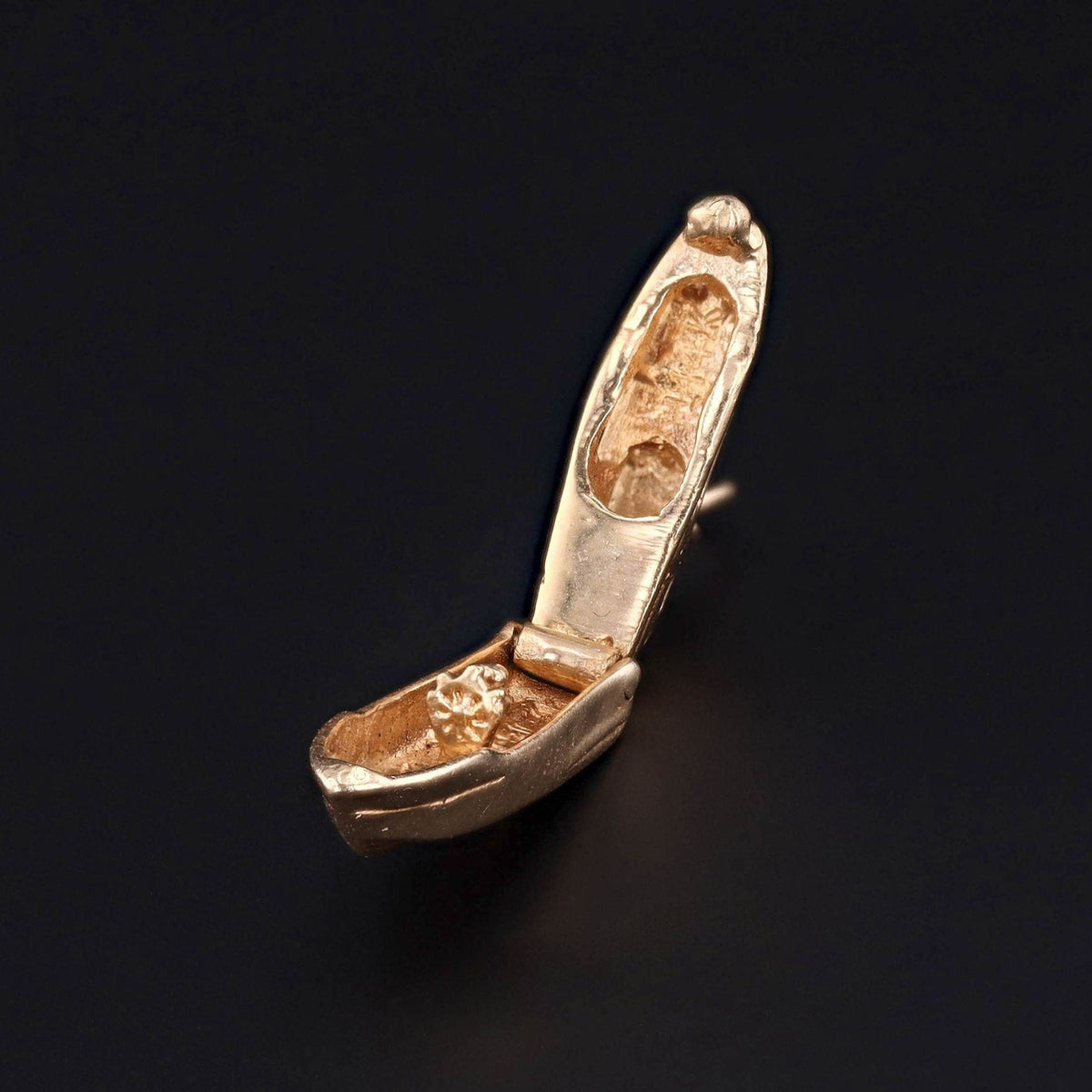 Vintage Boat Charm | 14k Gold Charm - Trademark Antiques