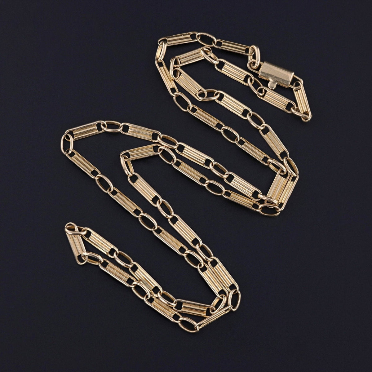 Vintage Chain of 14k Gold - Trademark Antiques