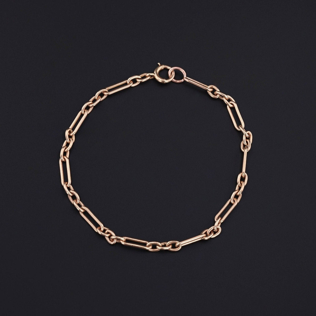 Vintage Charm Bracelet of 14k Gold - Trademark Antiques