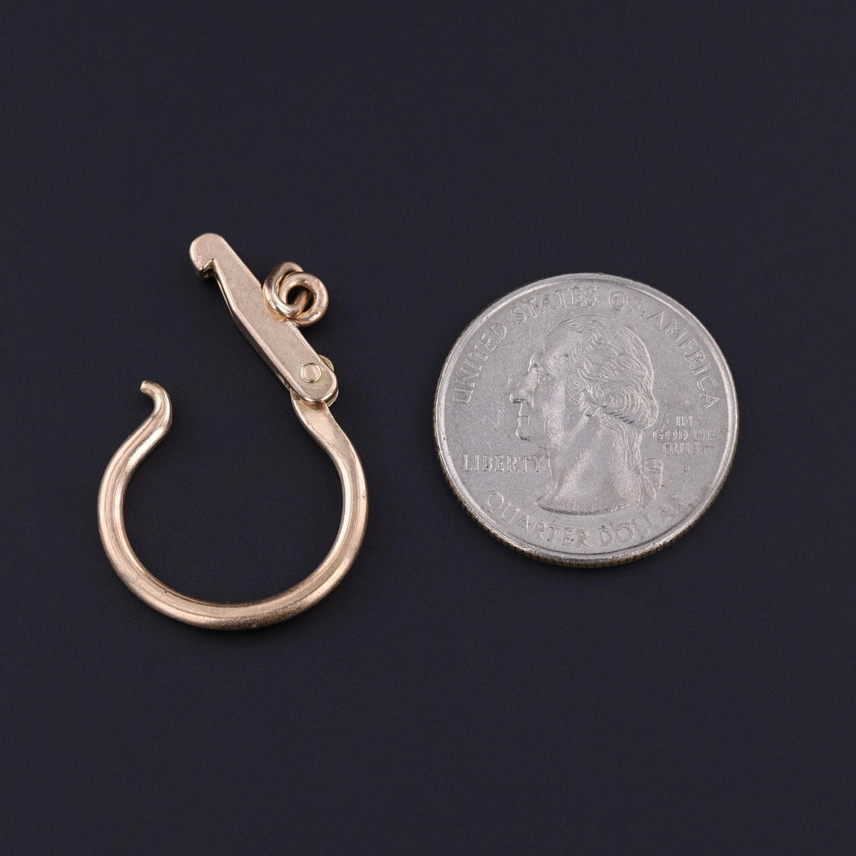 Vintage Charm Holder of 14k Gold - Trademark Antiques