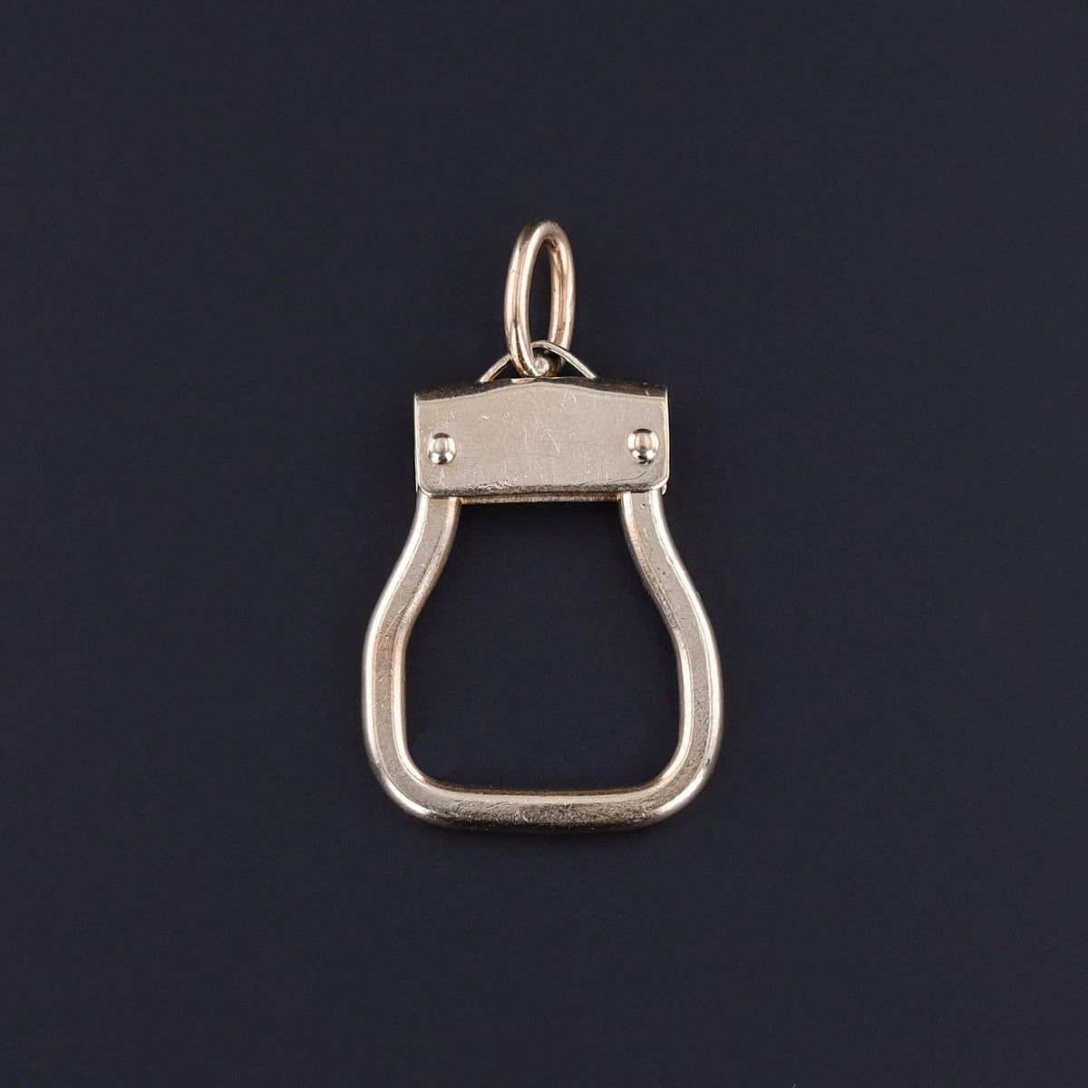 Vintage Charm Holder of 14k Gold - Trademark Antiques