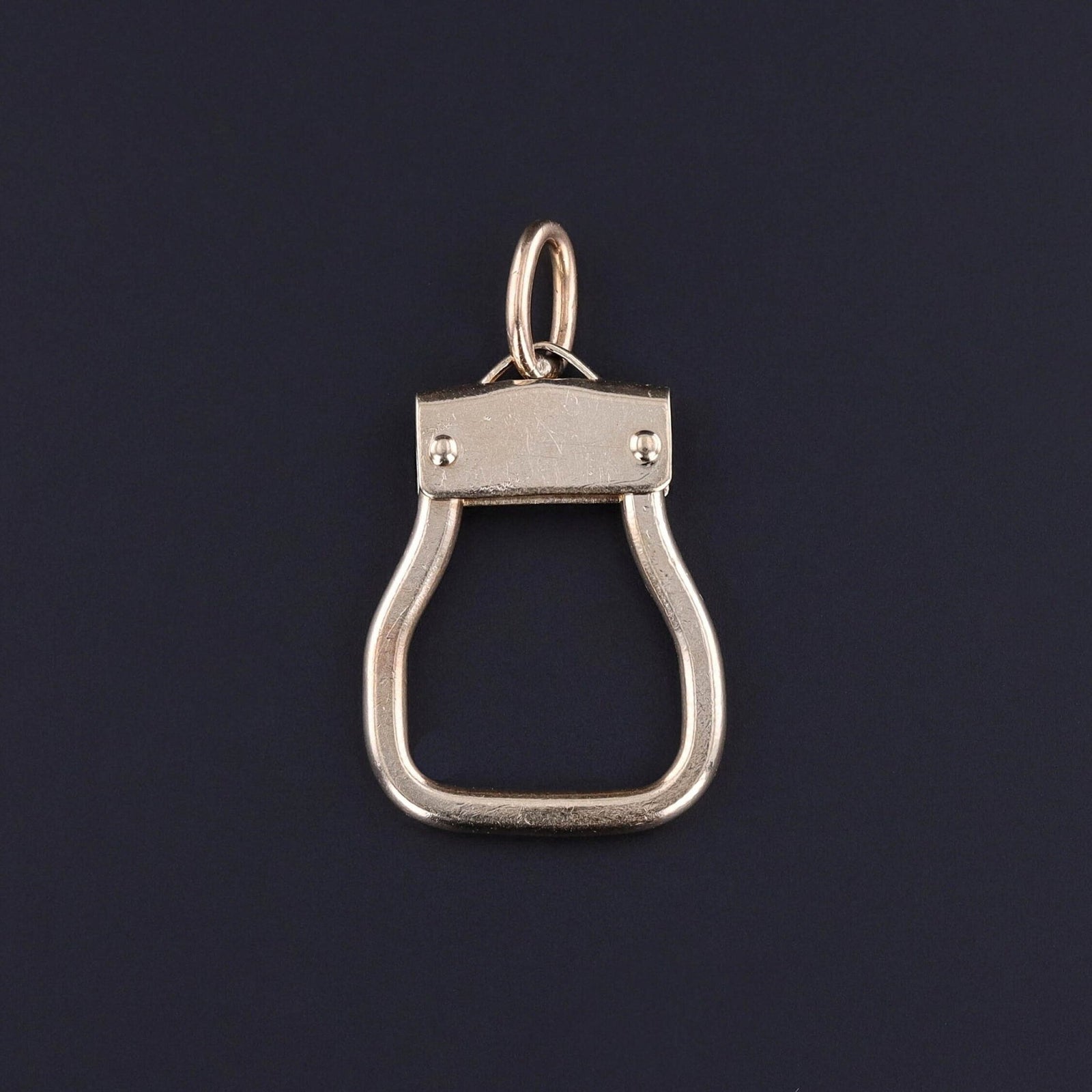 Vintage Charm Holder of 14k Gold - Trademark Antiques