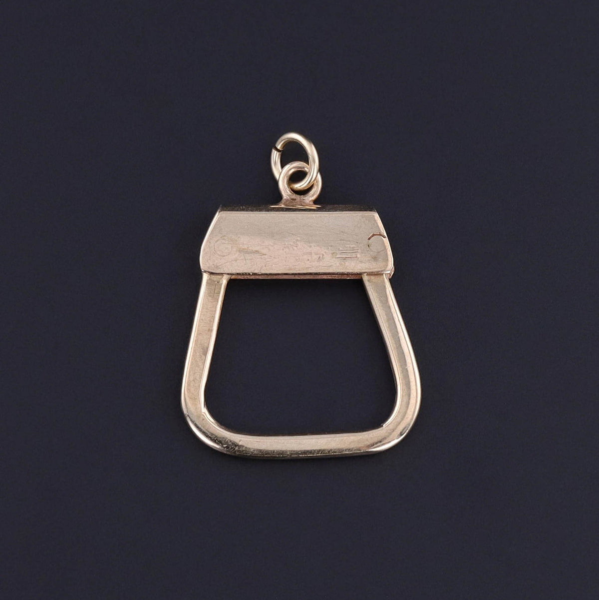 Vintage Charm Holder of 14k Gold - Trademark Antiques