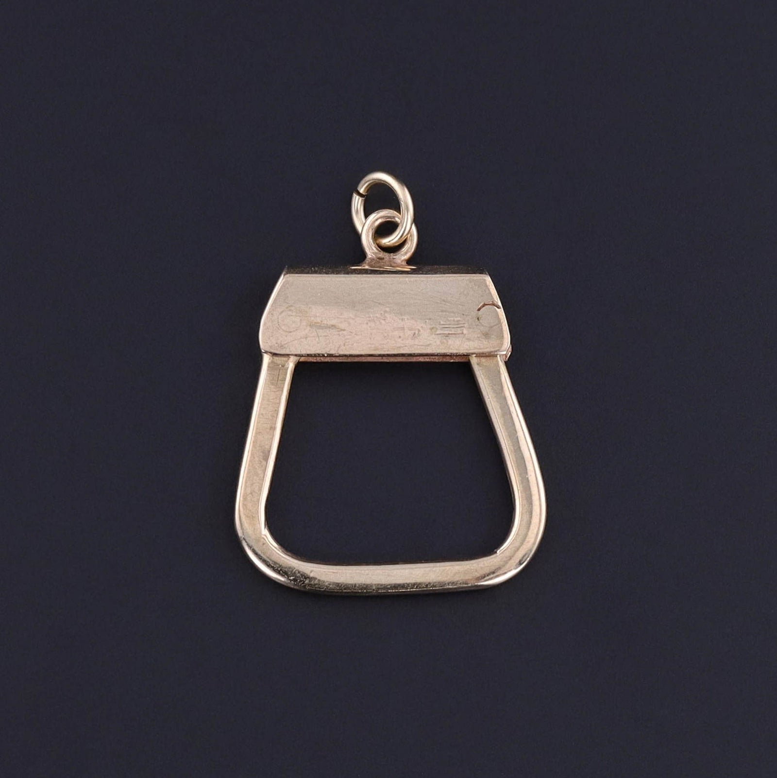 Vintage Charm Holder of 14k Gold - Trademark Antiques