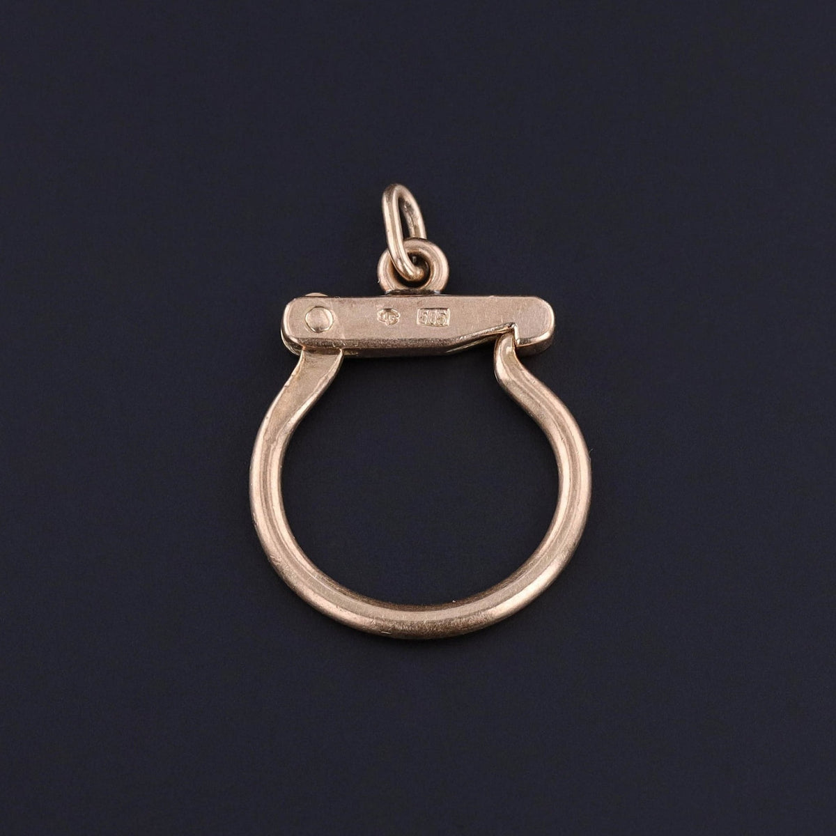 Vintage Charm Holder of 14k Gold - Trademark Antiques
