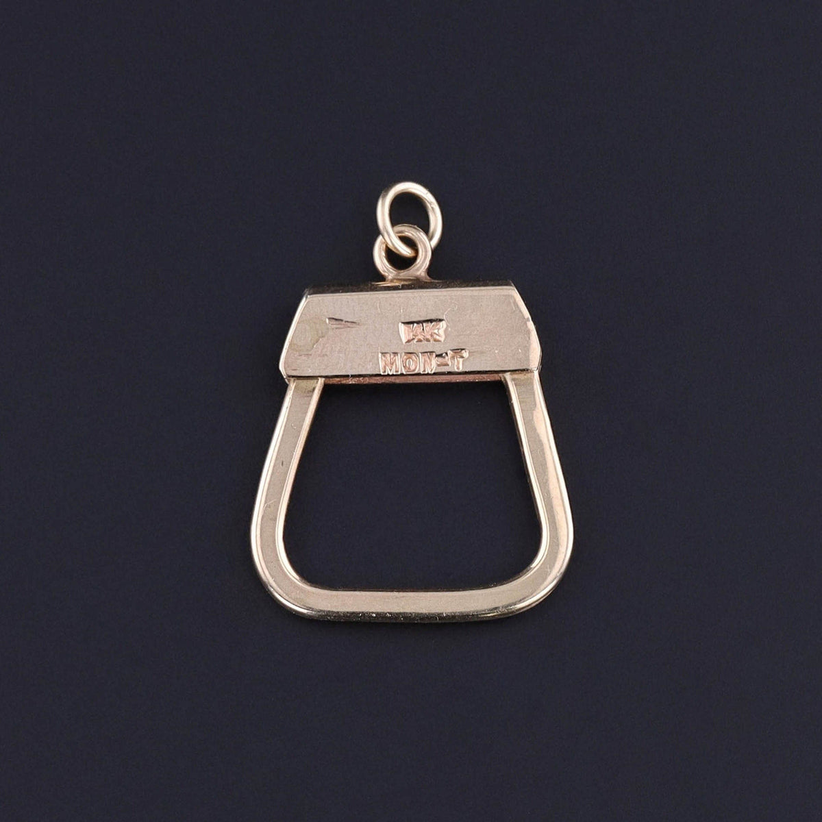 Vintage Charm Holder of 14k Gold - Trademark Antiques