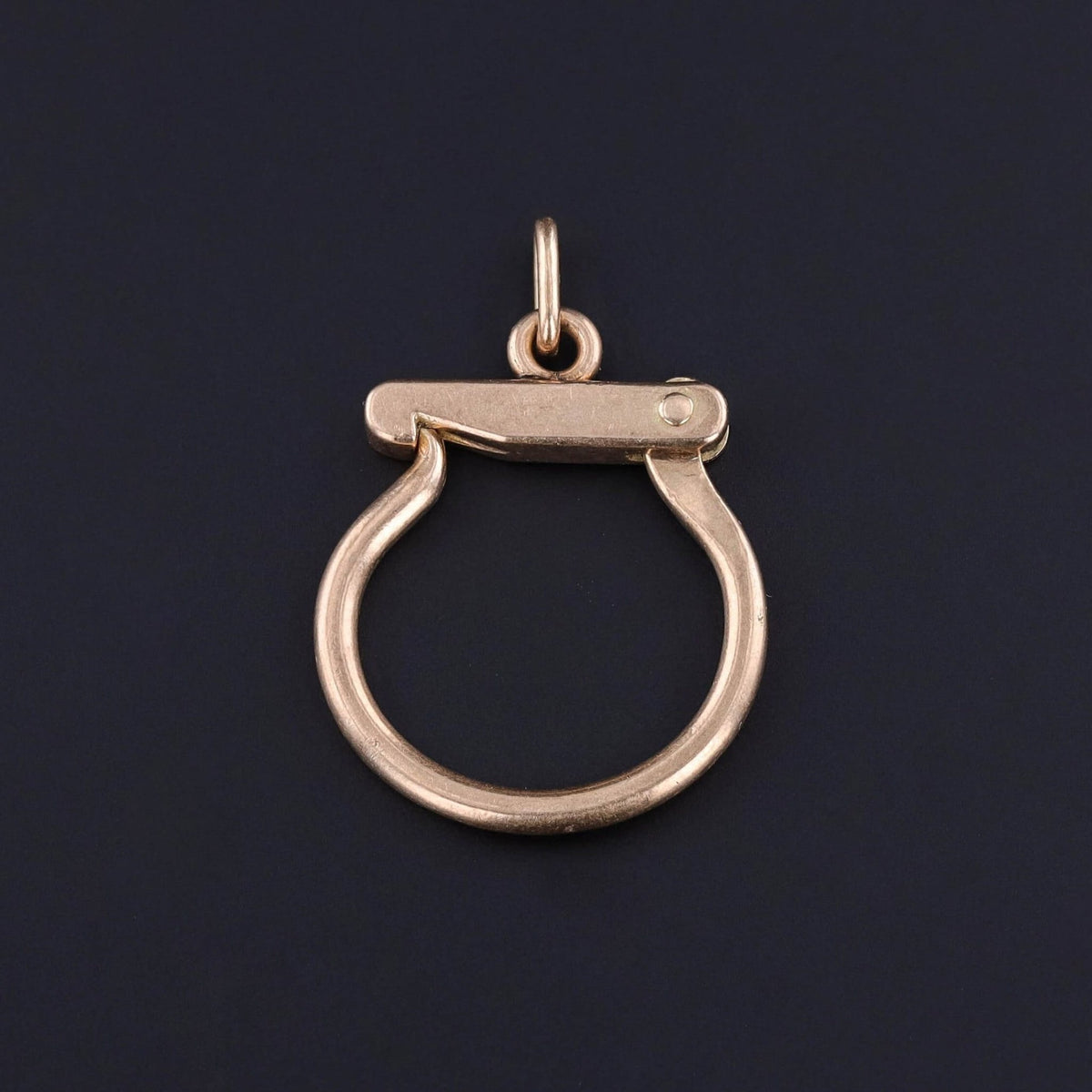 Vintage Charm Holder of 14k Gold - Trademark Antiques