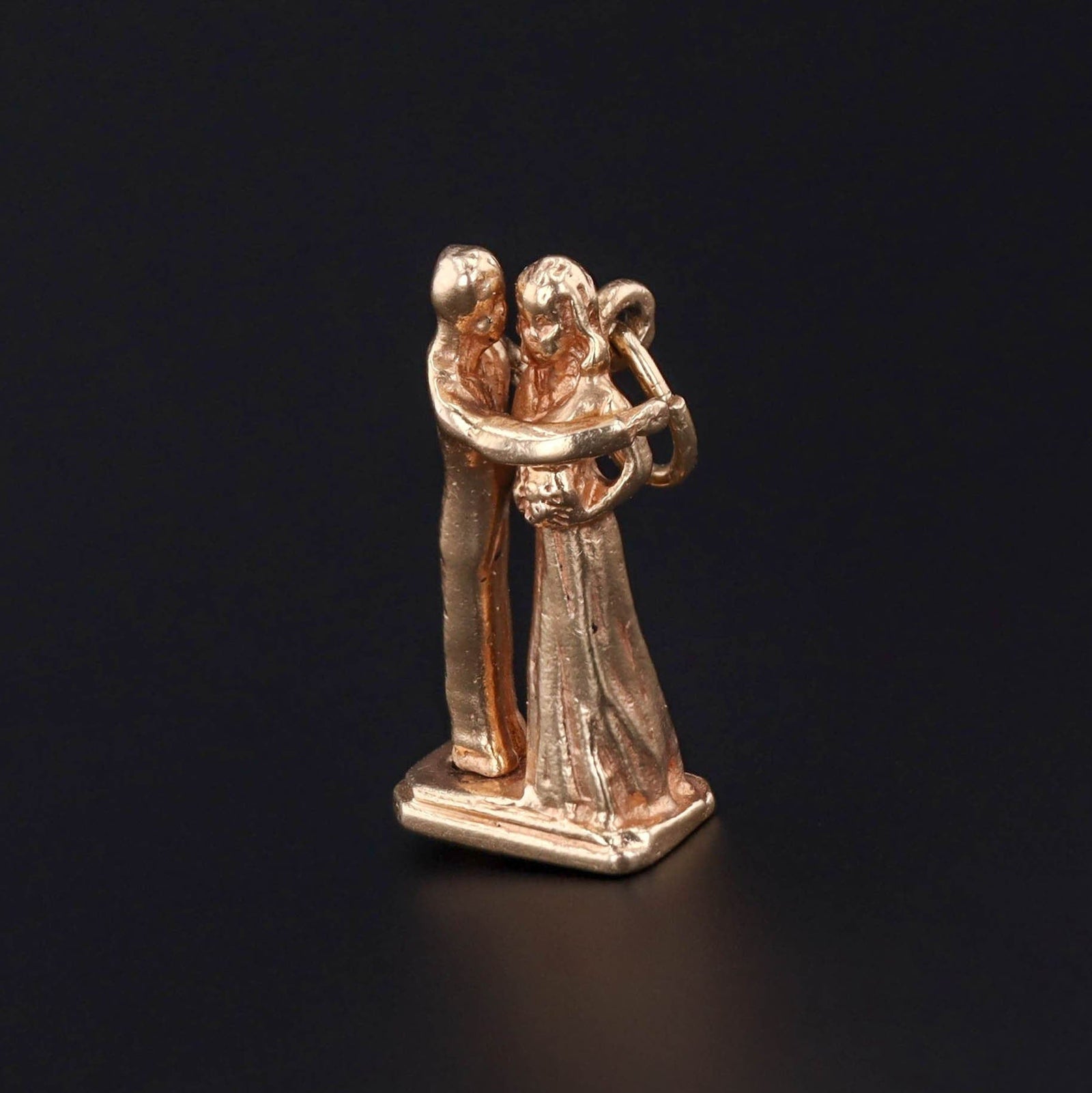 Vintage Couple Charm of 14k Gold - Trademark Antiques