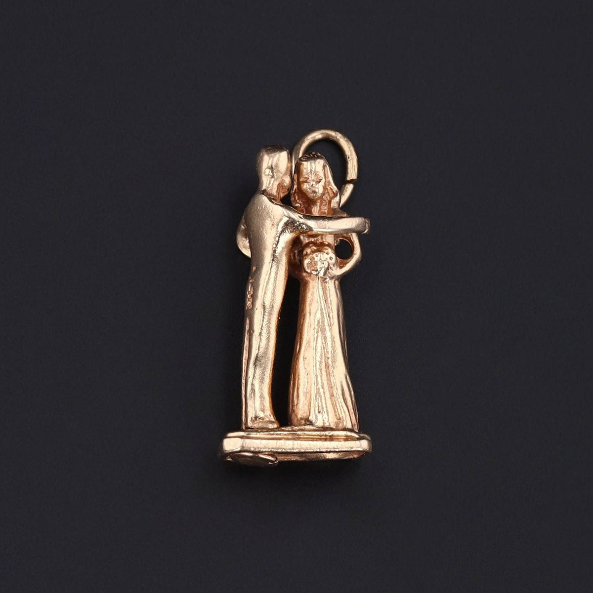 Vintage Couple Charm of 14k Gold - Trademark Antiques