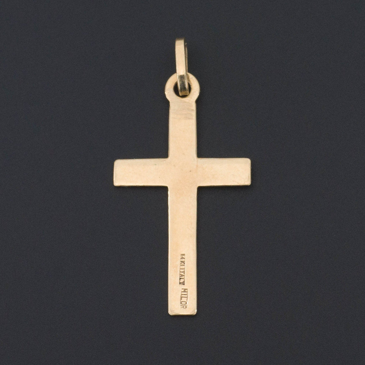 Vintage Cross Pendant of 14k Gold - Trademark Antiques