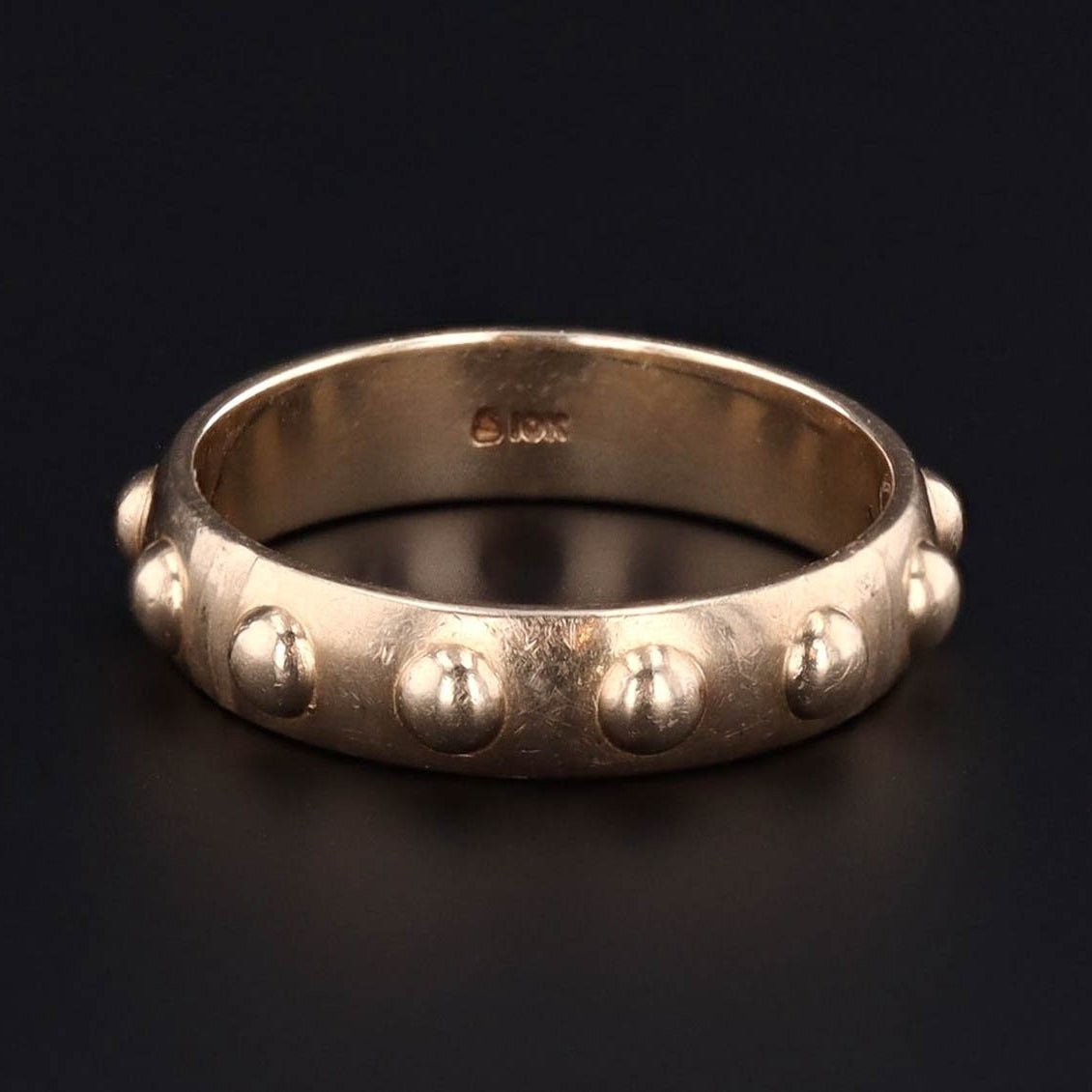 Vintage Cross Ring | 10k Gold Ring - Trademark Antiques