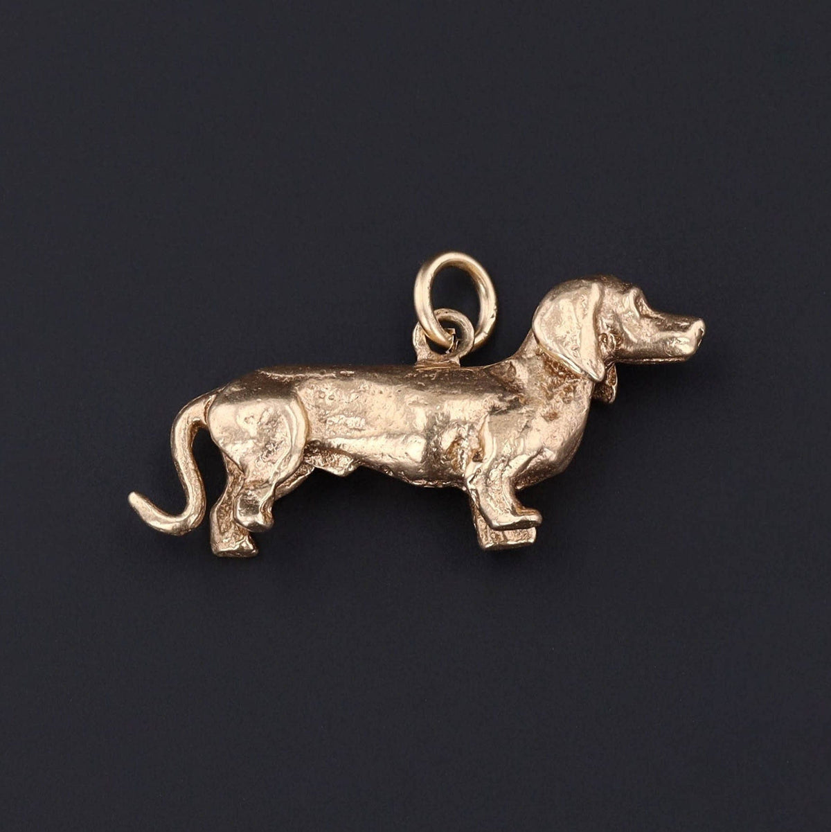 Vintage Dachshund Charm | Dog Charm - Trademark Antiques