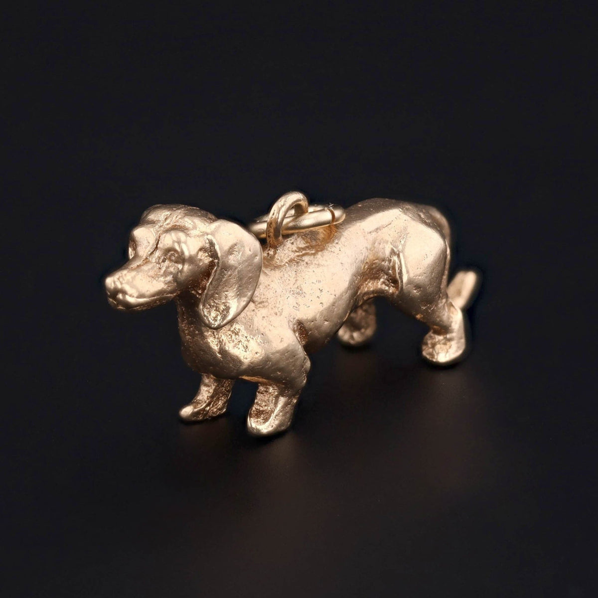 Vintage Dachshund Charm | Dog Charm - Trademark Antiques