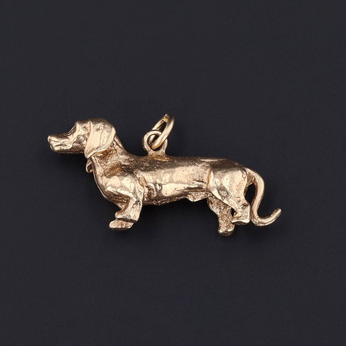 Vintage Dachshund Charm | Dog Charm - Trademark Antiques