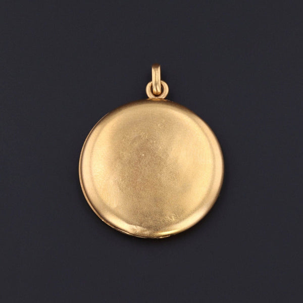 Vintage Diamond Locket | Vintage Elgin American Manufacturing Locket ...