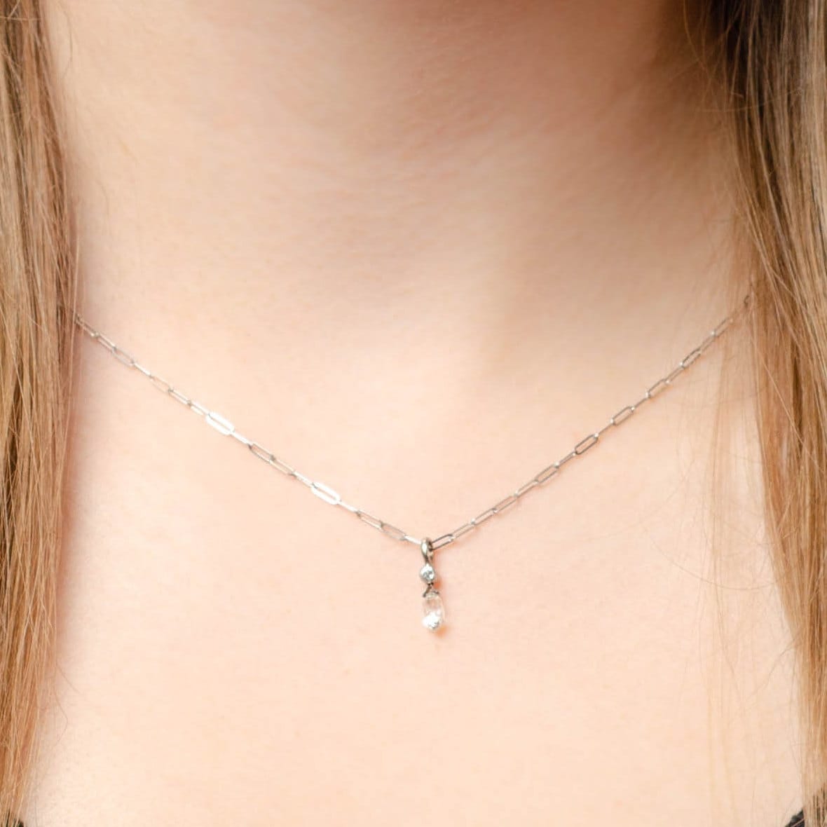 Vintage Diamond Pendant of 14k Gold - Trademark Antiques