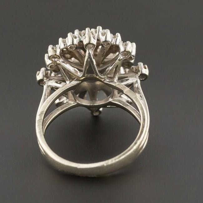 Vintage Diamond Ring | Diamond Cocktail Ring - Trademark Antiques