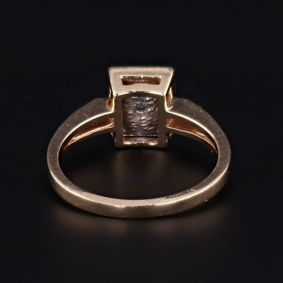 Vintage Diamond Ring of 10k Gold - Trademark Antiques