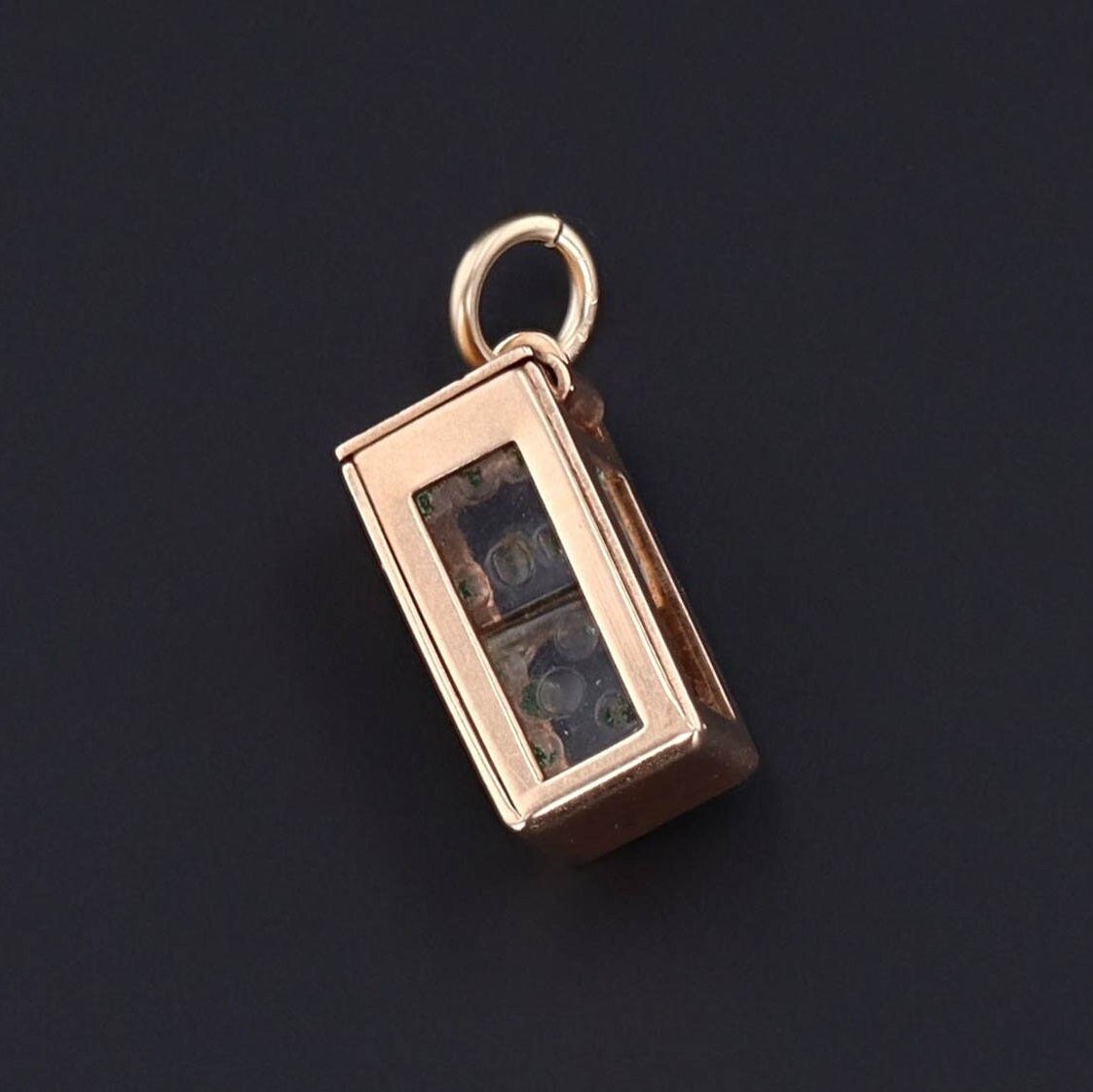 Vintage Dice Charm | Moveable Charm - Trademark Antiques