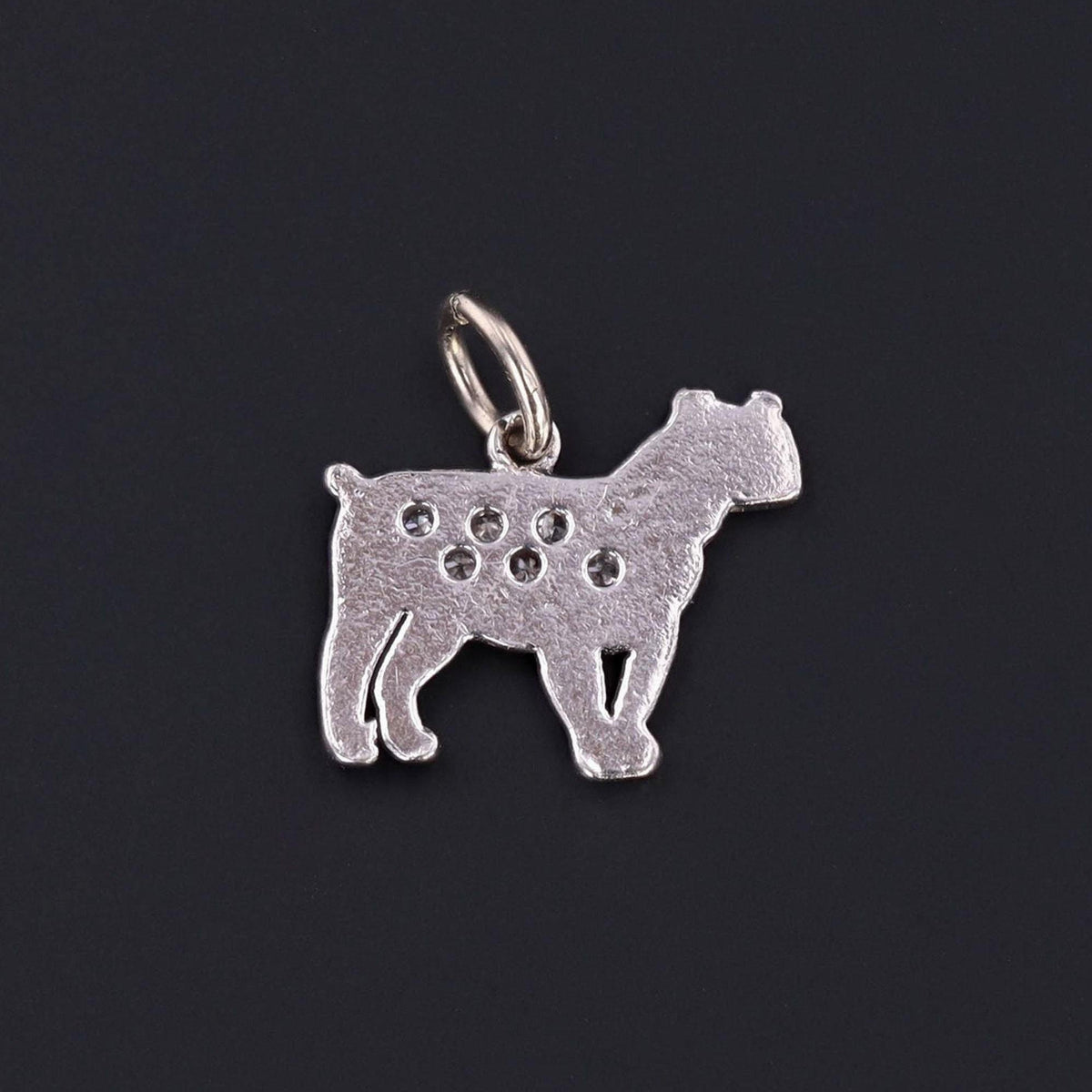 Vintage Dog Charm | Vintage Boxer Dog Charm - Trademark Antiques