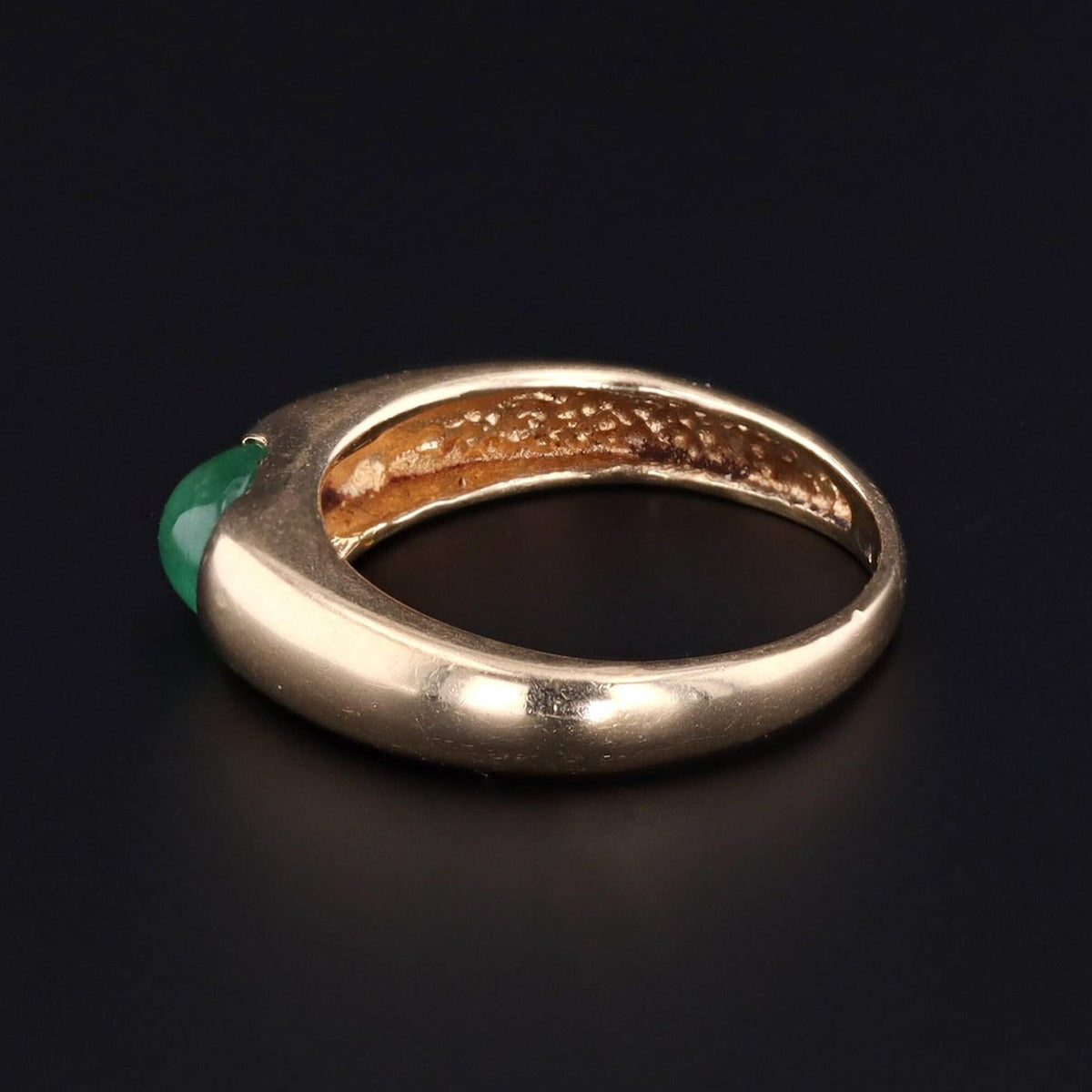Vintage Emerald Ring | Vintage Band Ring - Trademark Antiques