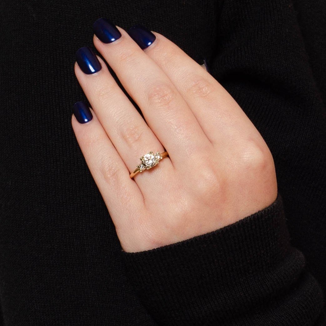 Vintage Engagement Ring | Diamond Engagement Ring - Trademark Antiques