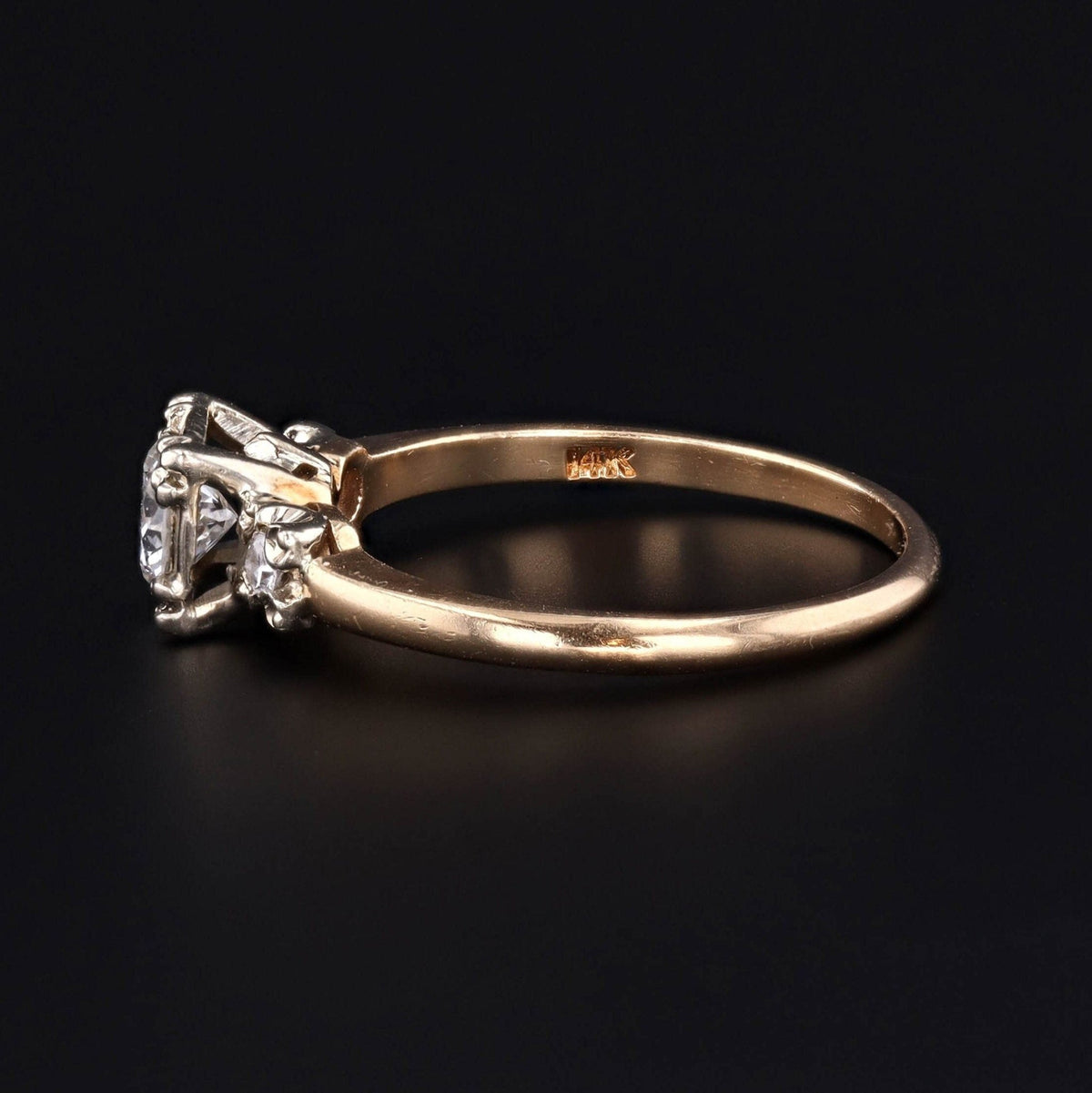 Vintage Engagement Ring | Diamond Engagement Ring - Trademark Antiques