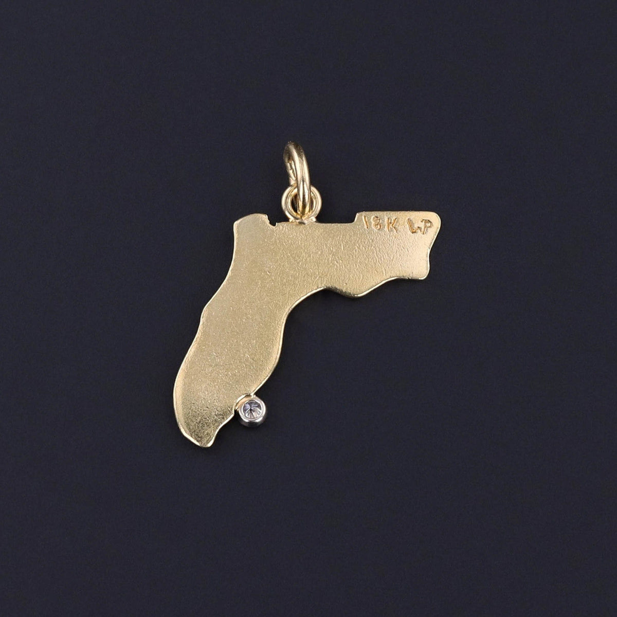 Vintage Florida Charm of 18k Gold - Trademark Antiques