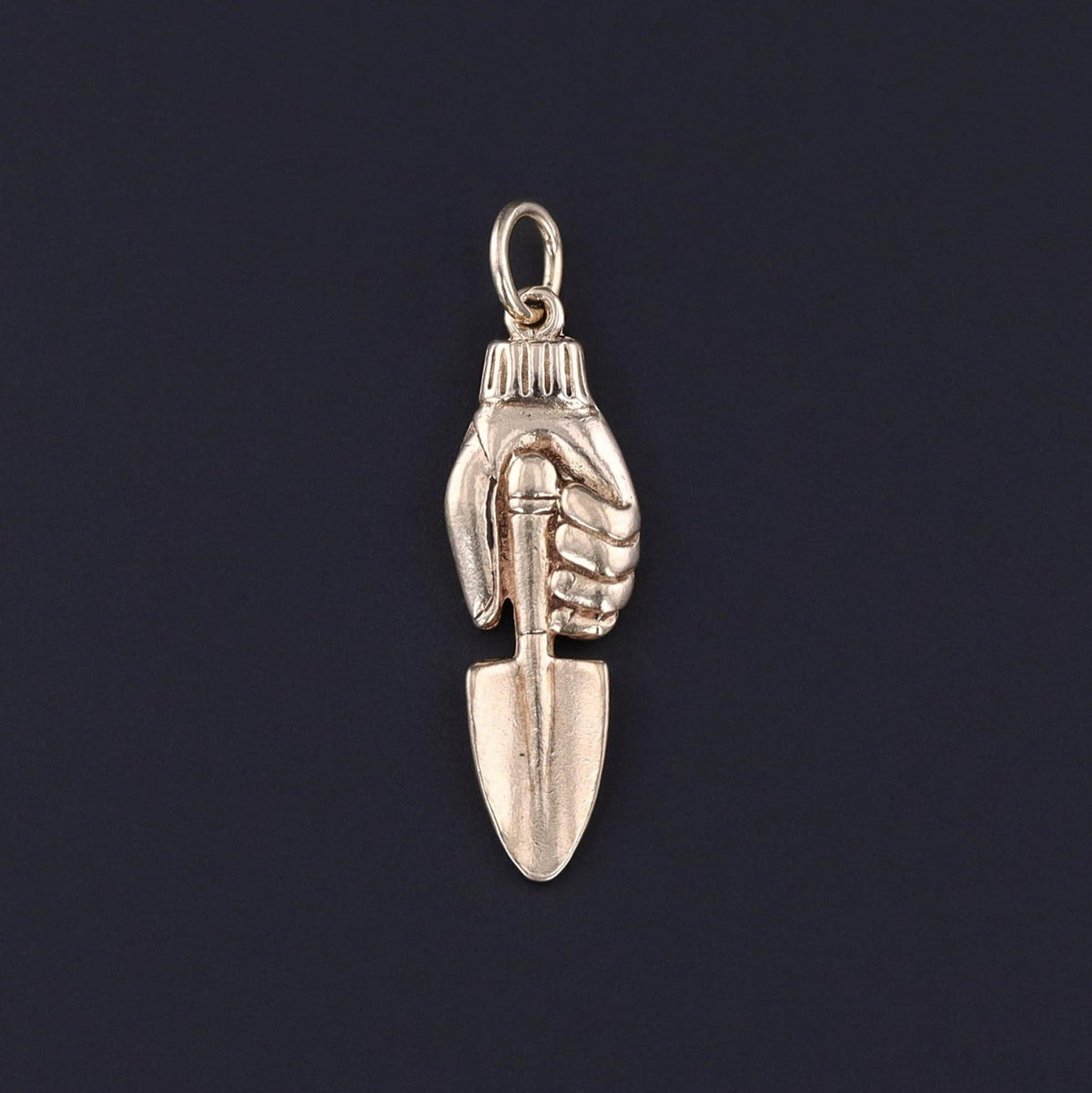 Vintage Gardening Charm of 14k Gold - Trademark Antiques