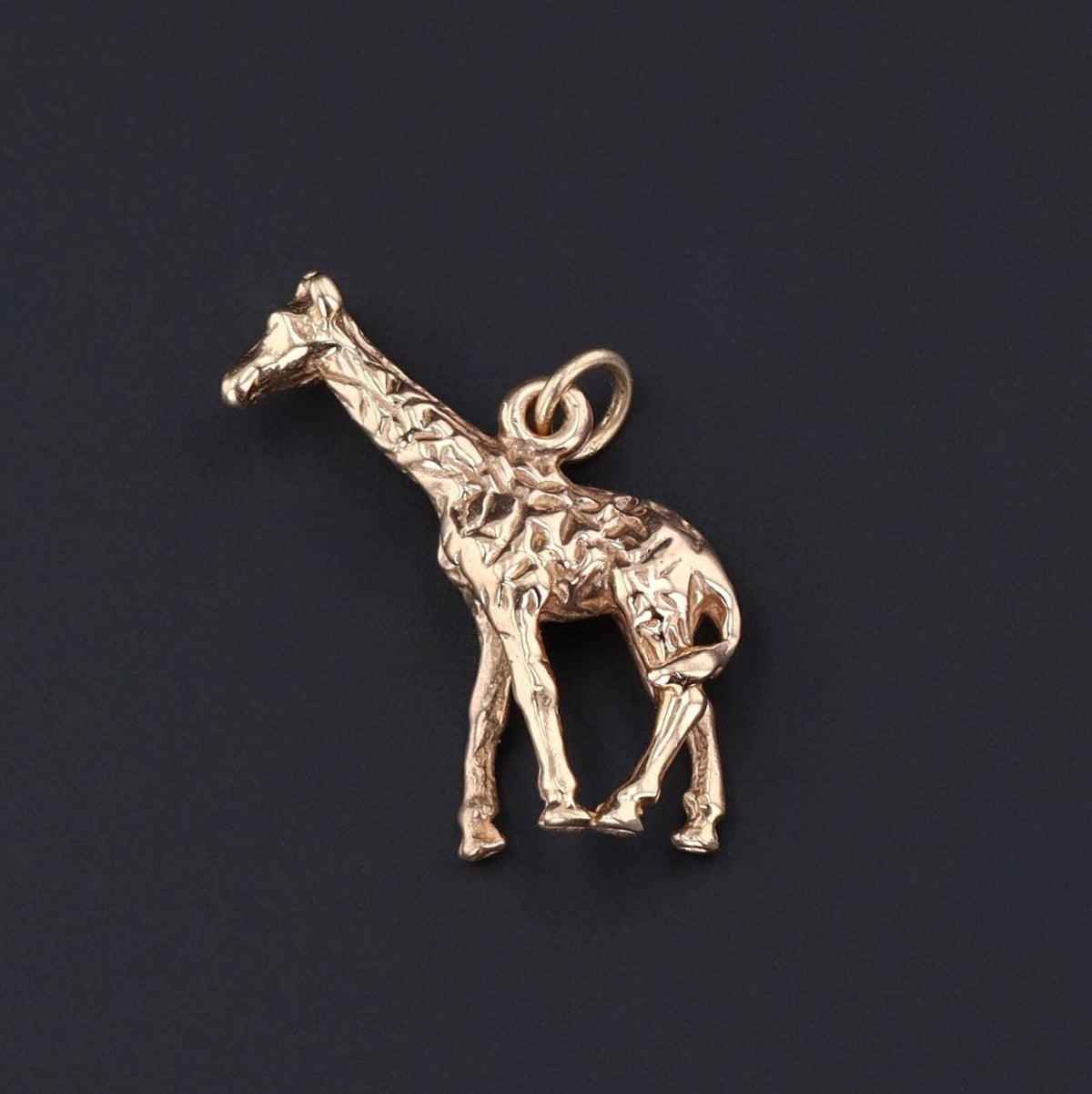 Vintage Giraffe Charm | Giraffe Charm - Trademark Antiques