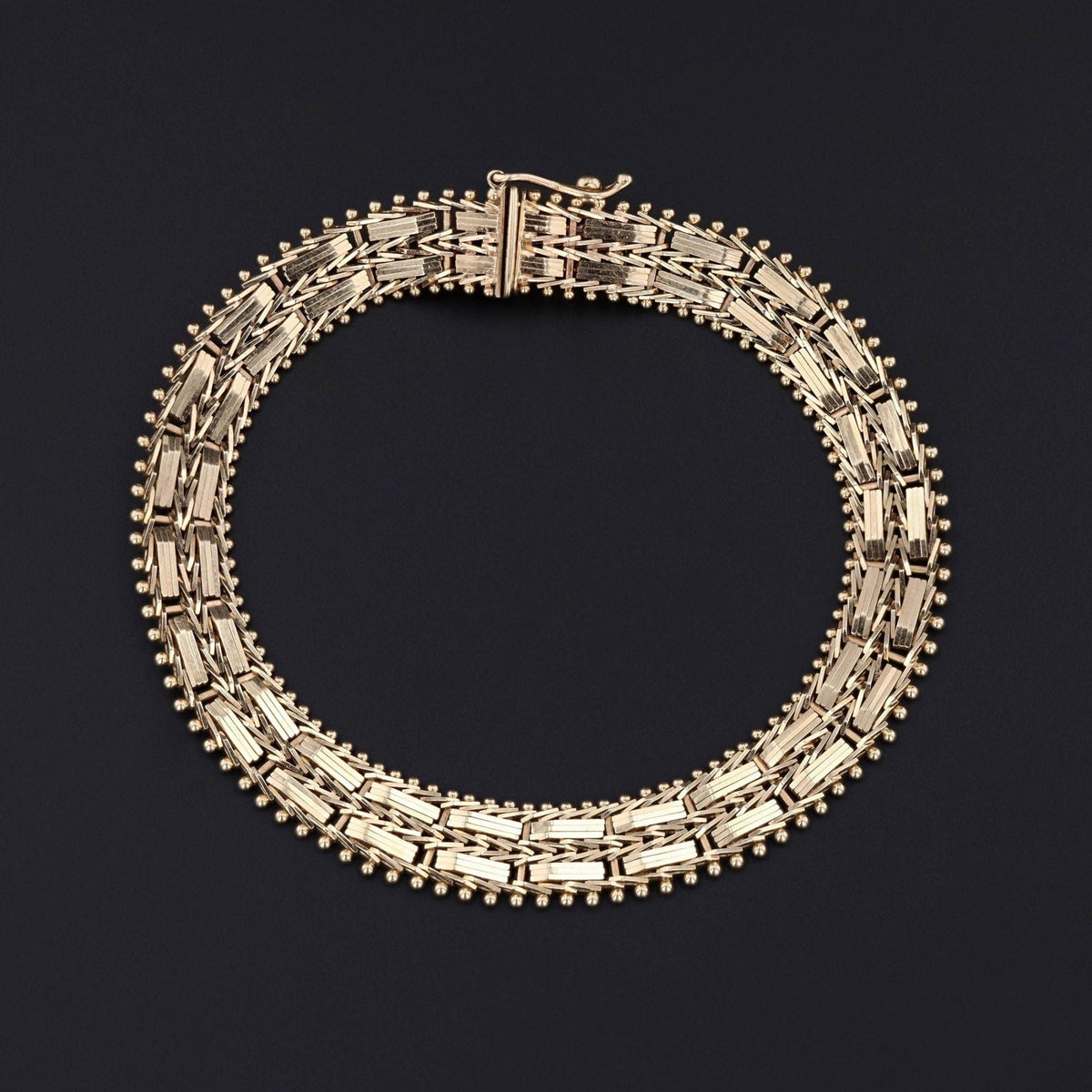 Vintage Gold Bracelet of 14k Gold - Trademark Antiques