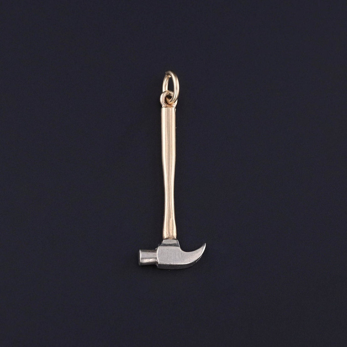 Vintage Hammer Charm of 14k Gold - Trademark Antiques