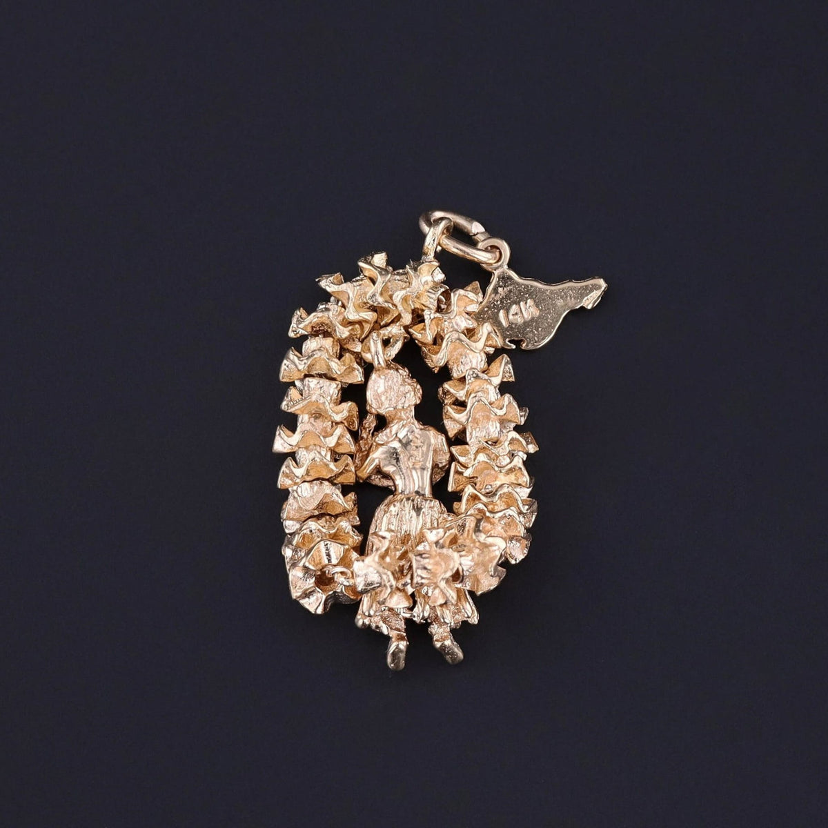 Vintage Hawaii Charm of 14k Gold - Trademark Antiques