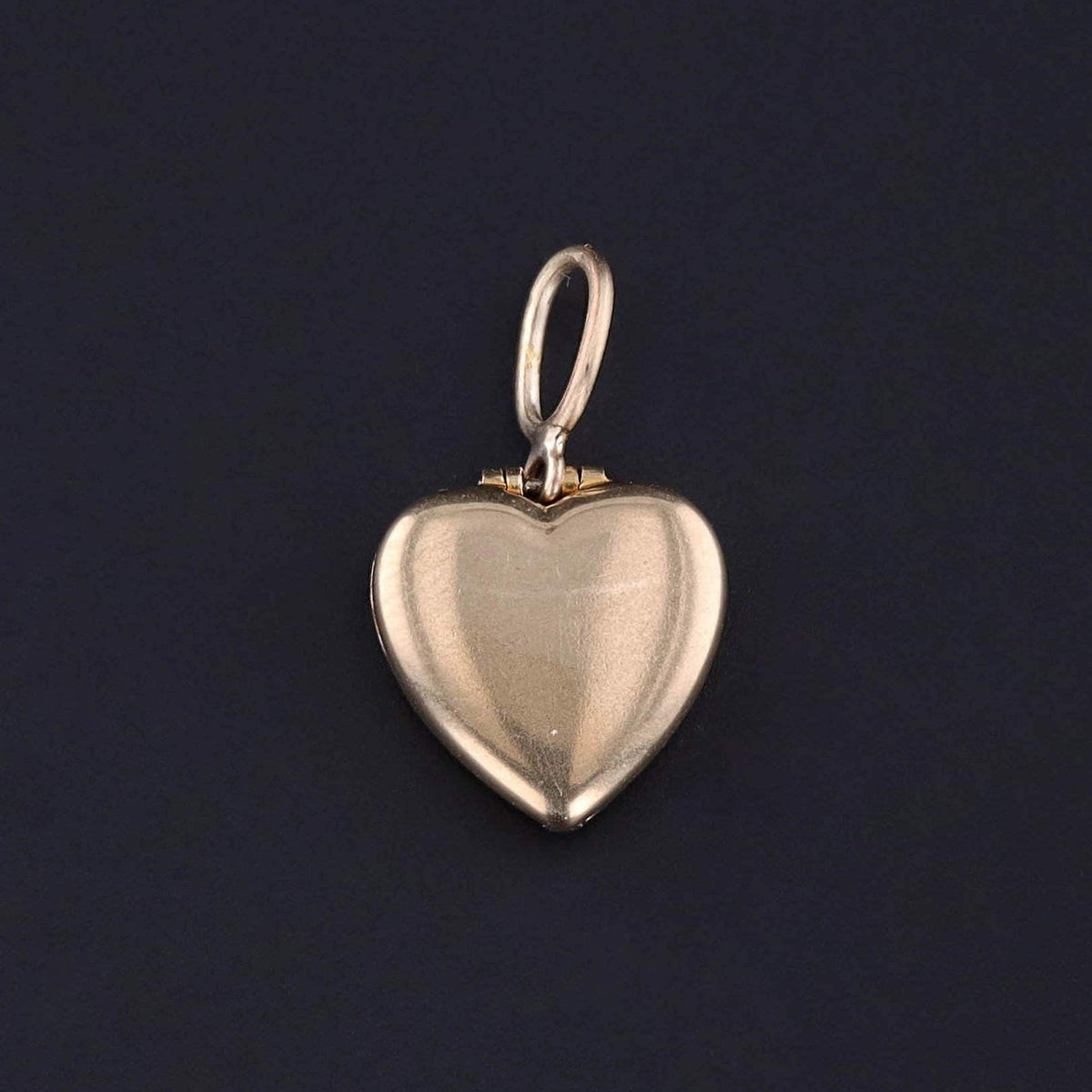 Vintage Heart Locket of 10k Gold - Trademark Antiques