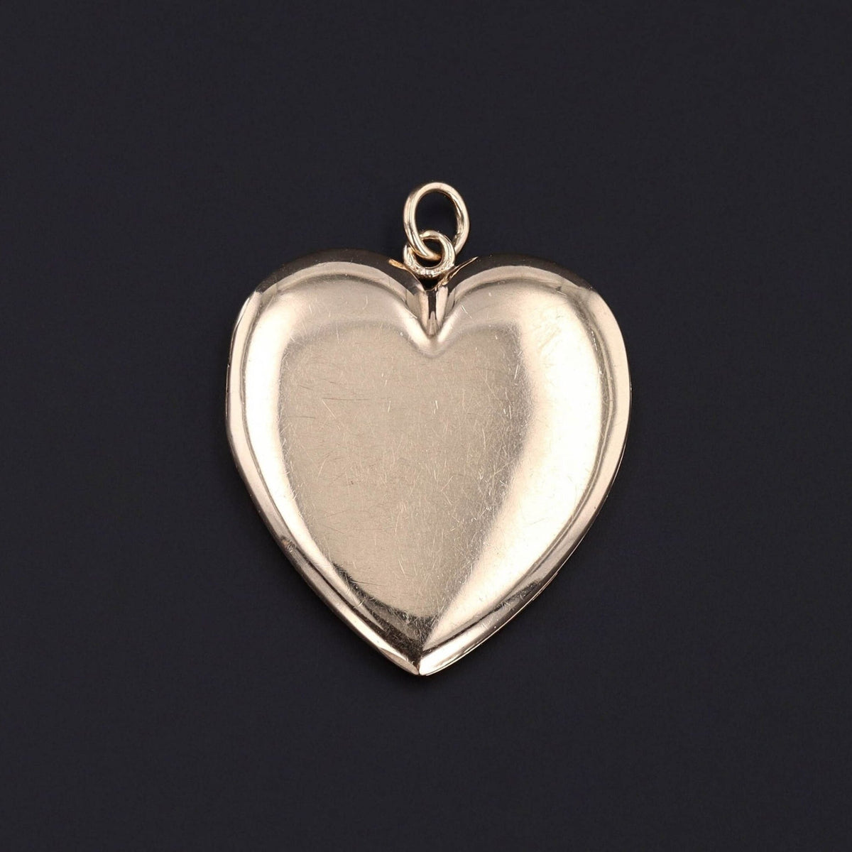 Vintage Heart Locket of 14k Gold - Trademark Antiques