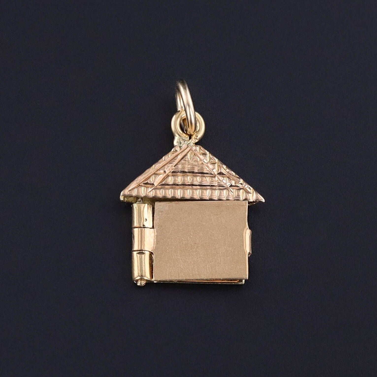 Vintage House Charm of 18k Gold - Trademark Antiques