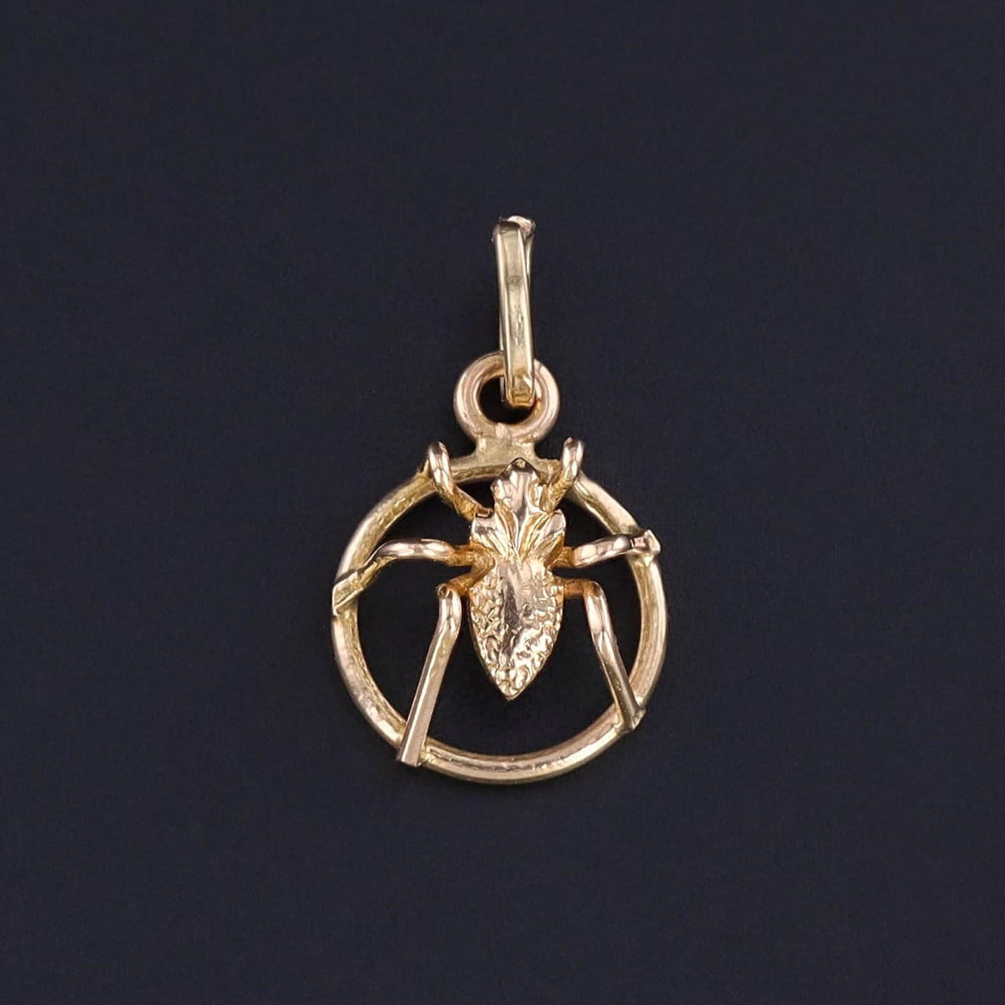 Vintage Insect Charm of 18k Gold - Trademark Antiques