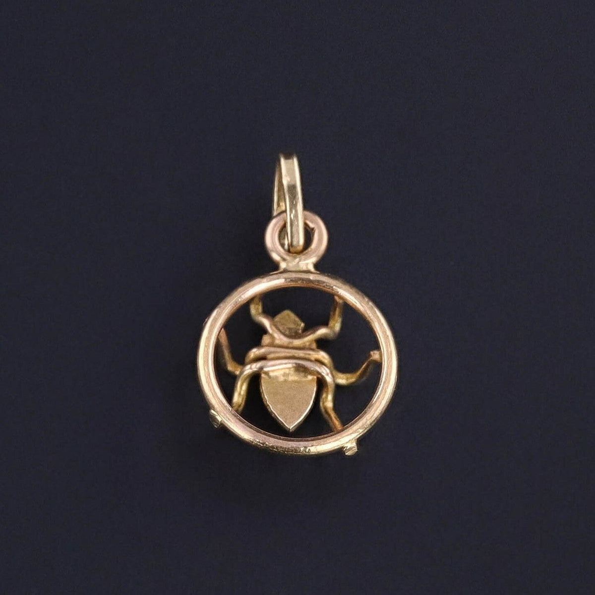 Vintage Insect Charm of 18k Gold - Trademark Antiques