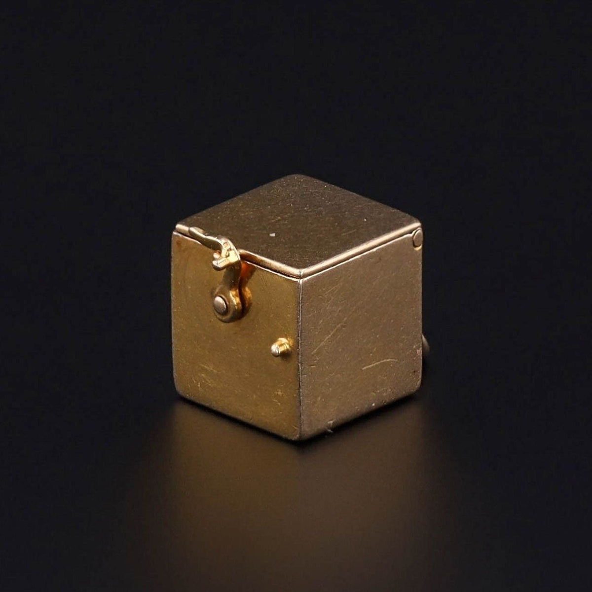 Vintage Jack In the Box Charm of 14k Gold - Trademark Antiques