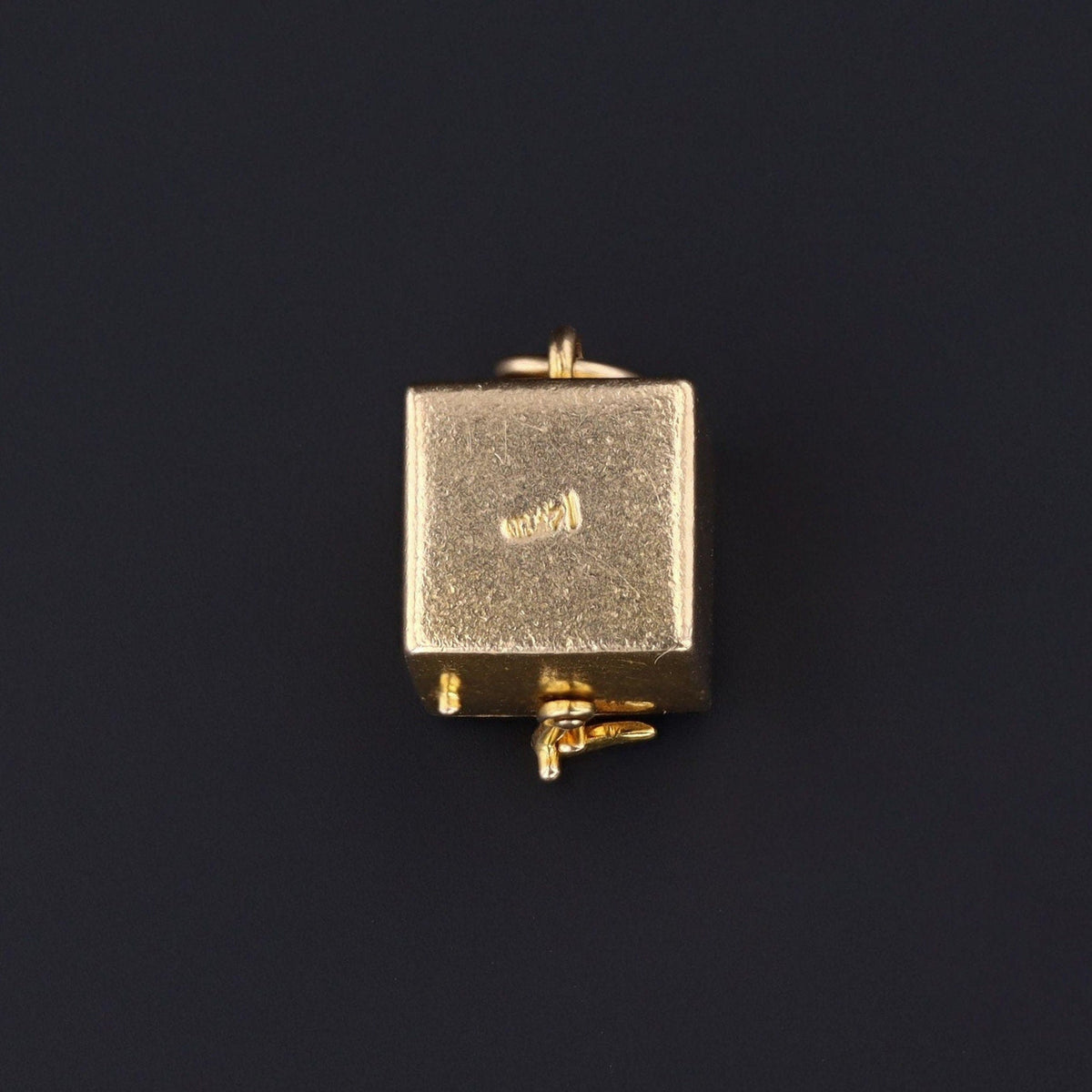 Vintage Jack In the Box Charm of 14k Gold - Trademark Antiques