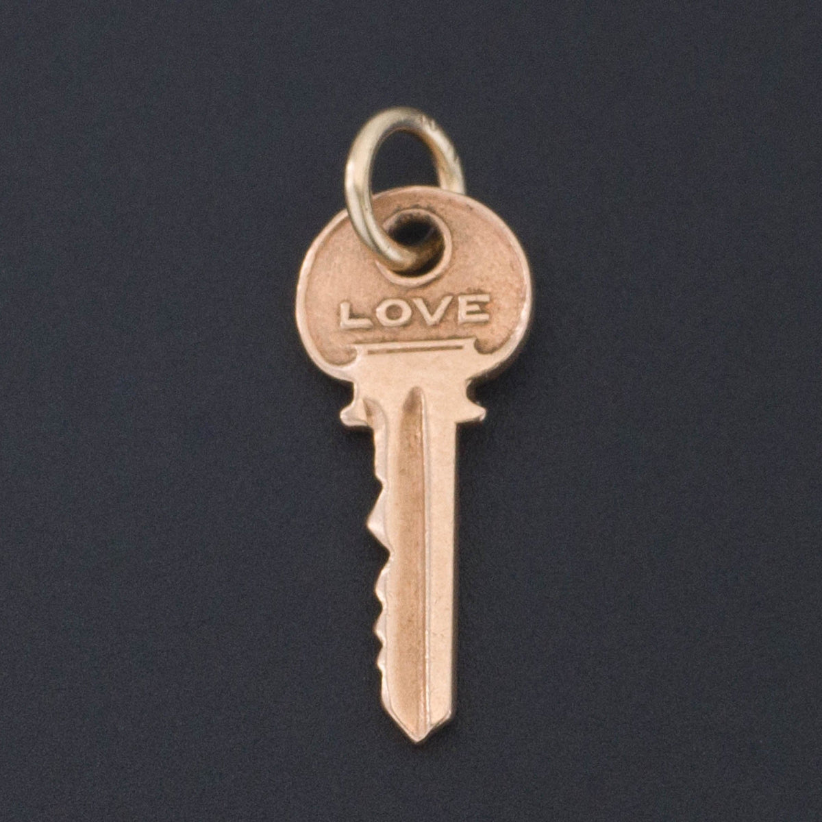 Vintage Key Charm | 14k Gold Key Charm - Trademark Antiques
