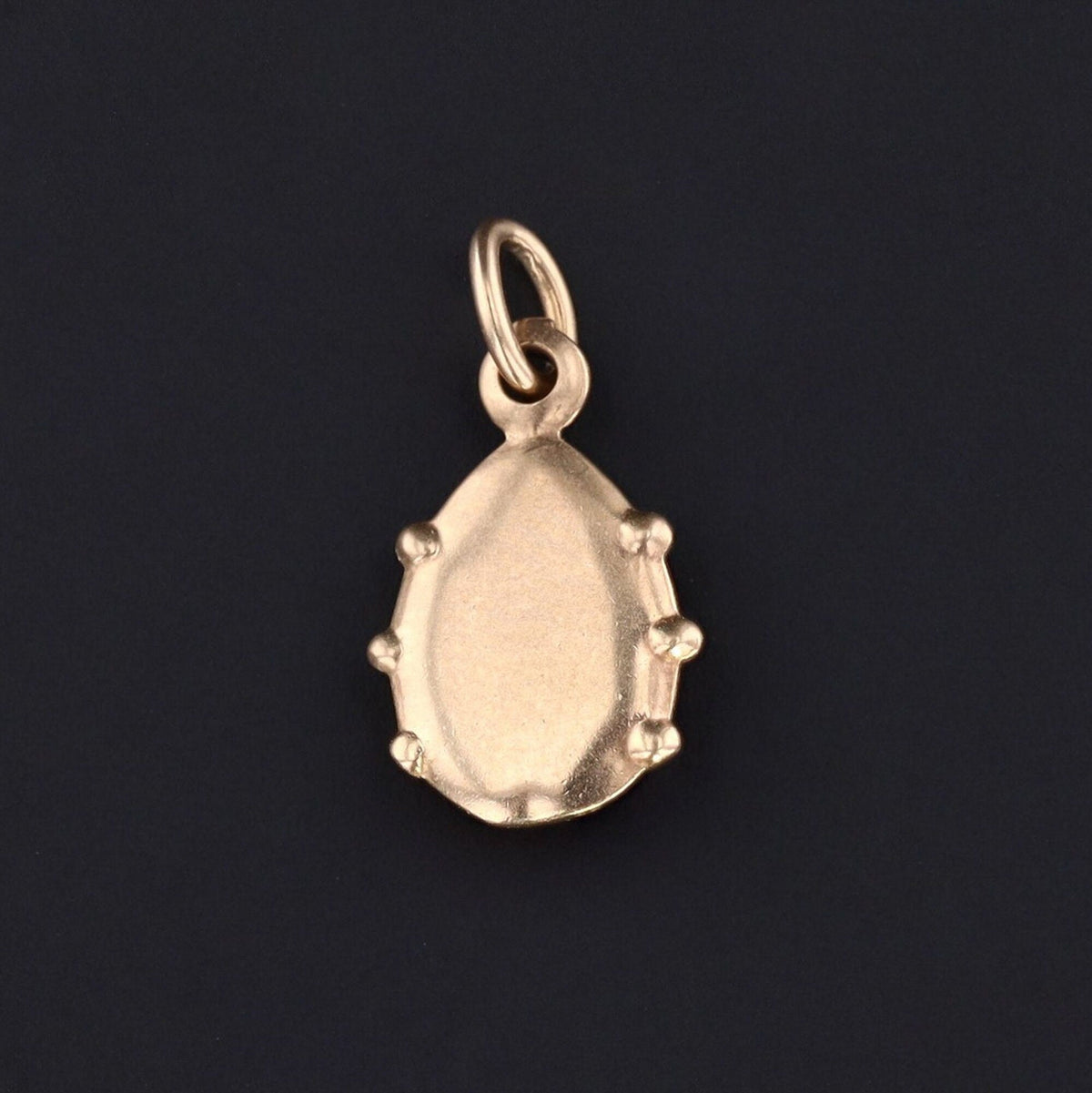 Vintage Ladybug Charm | 14k Gold &amp; Enamel Ladybug Charm - Trademark Antiques