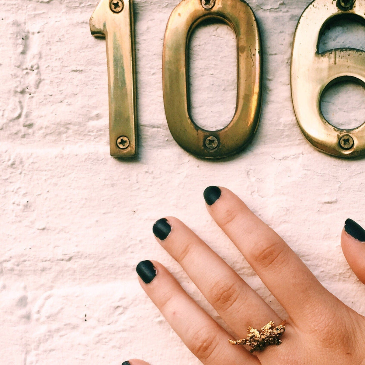 Vintage Lizard Ring | Gold Nugget Lizard Ring - Trademark Antiques
