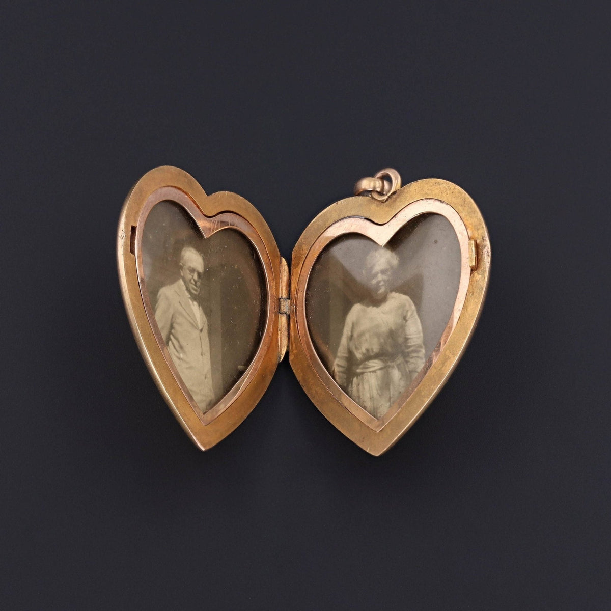 Vintage Locket | Initial E Locket - Trademark Antiques