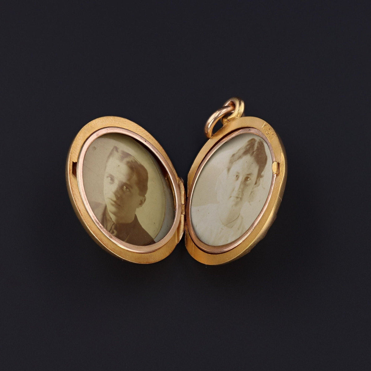 Vintage Locket | Vintage Diamond Locket - Trademark Antiques