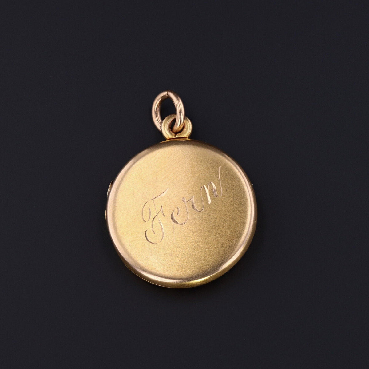 Vintage Locket | Vintage Diamond Locket - Trademark Antiques