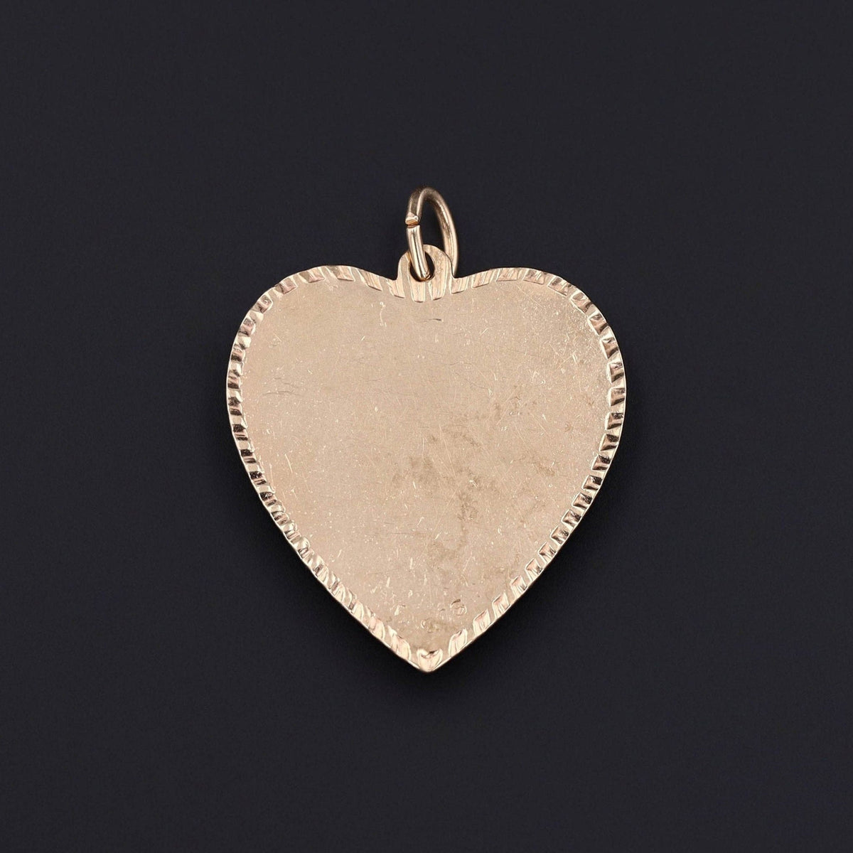 Vintage Lovebirds Pendant of 14k Gold - Trademark Antiques