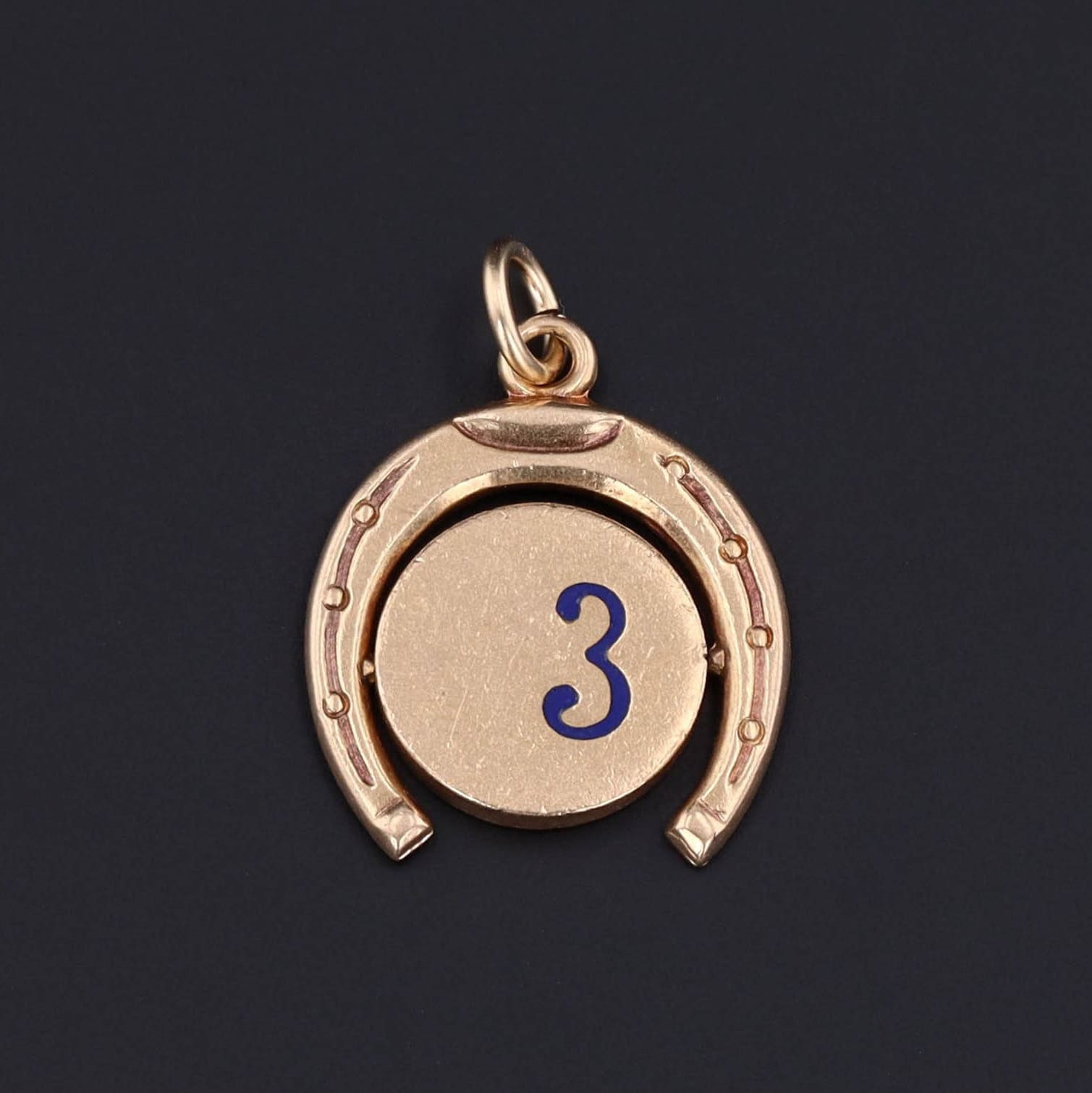 Vintage Luck Charm | Horseshoe Charm - Trademark Antiques