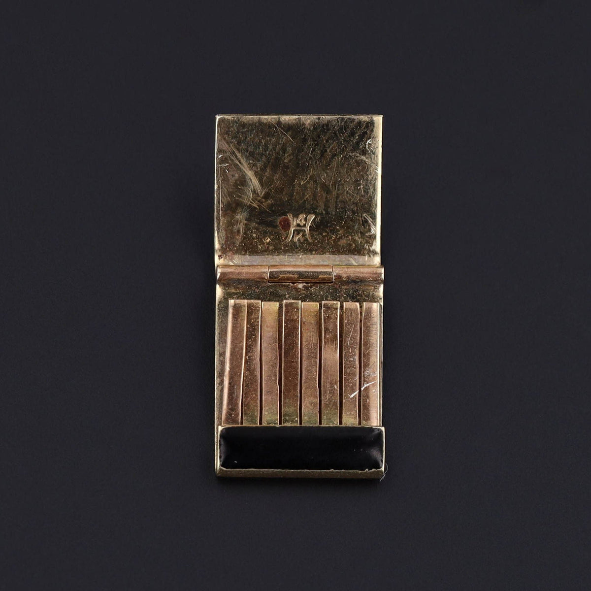 Vintage Match Book Charm | Moveable Charm - Trademark Antiques